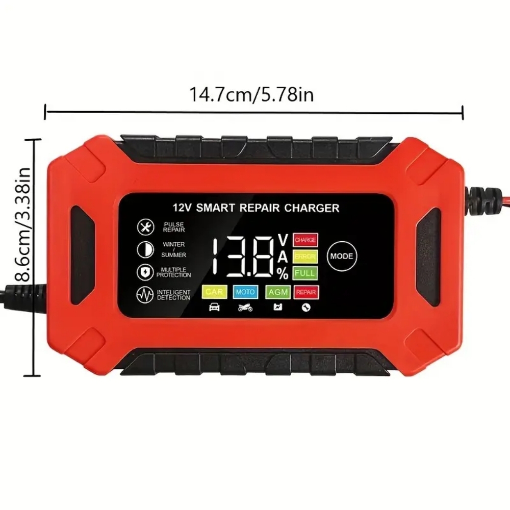 Fast 12V American Standard Plug Multi-purpose Intelligent Charger-Safe and Durab